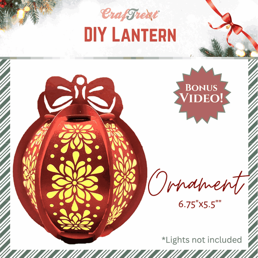 Craftreat DIY Lantern Ornament
