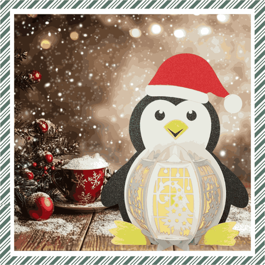 Craftreat DIY Lantern Penguin