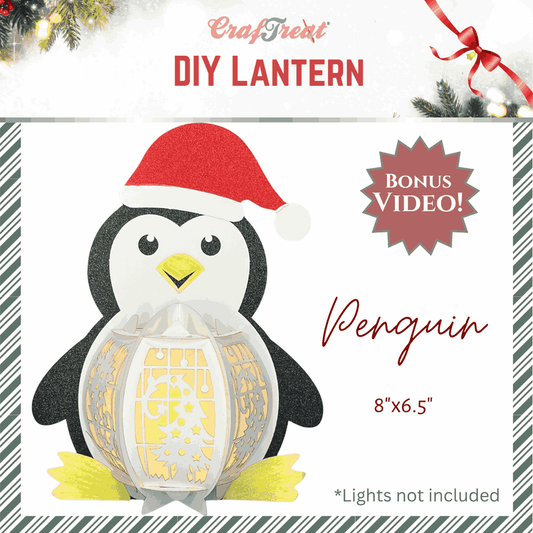 Craftreat DIY Lantern Penguin