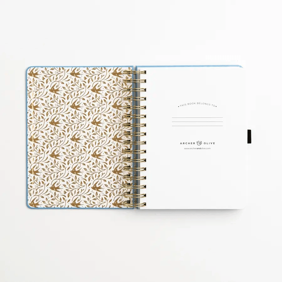 Archer & Olive - 2026 Majestic Skies: Dated Planner - Wire-O-Bound B5: 192 Pages (Sale)
