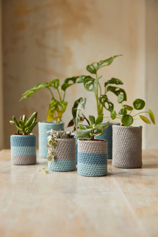 DMC Mindful Making The Peaceful Plant Pots Crochet Kit