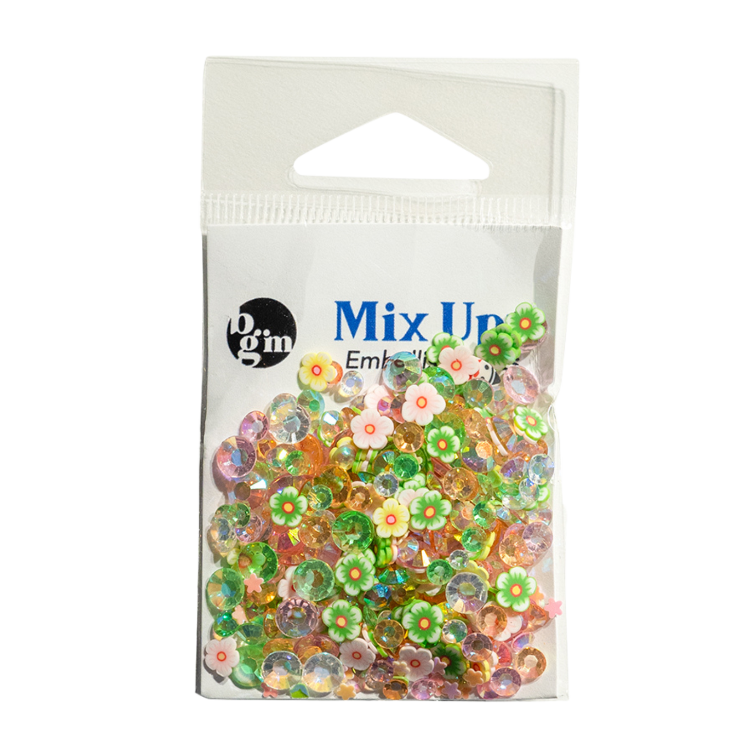 Buttons Galore & More - Spring Florals Mix Upz Embellishment Mix