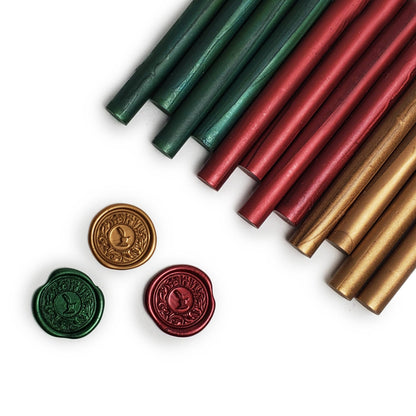 Freund Mayer & Co. - Glue Gun Premium Sealing Wax Assortment Pk of 12-multi color