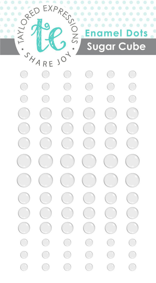 Taylored Expressions White Enamel Dot
