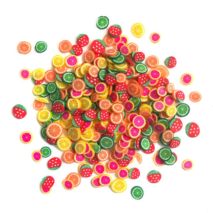 Buttons Galore & More - Fruit Cocktail Polymer Clay Craft Embellishments