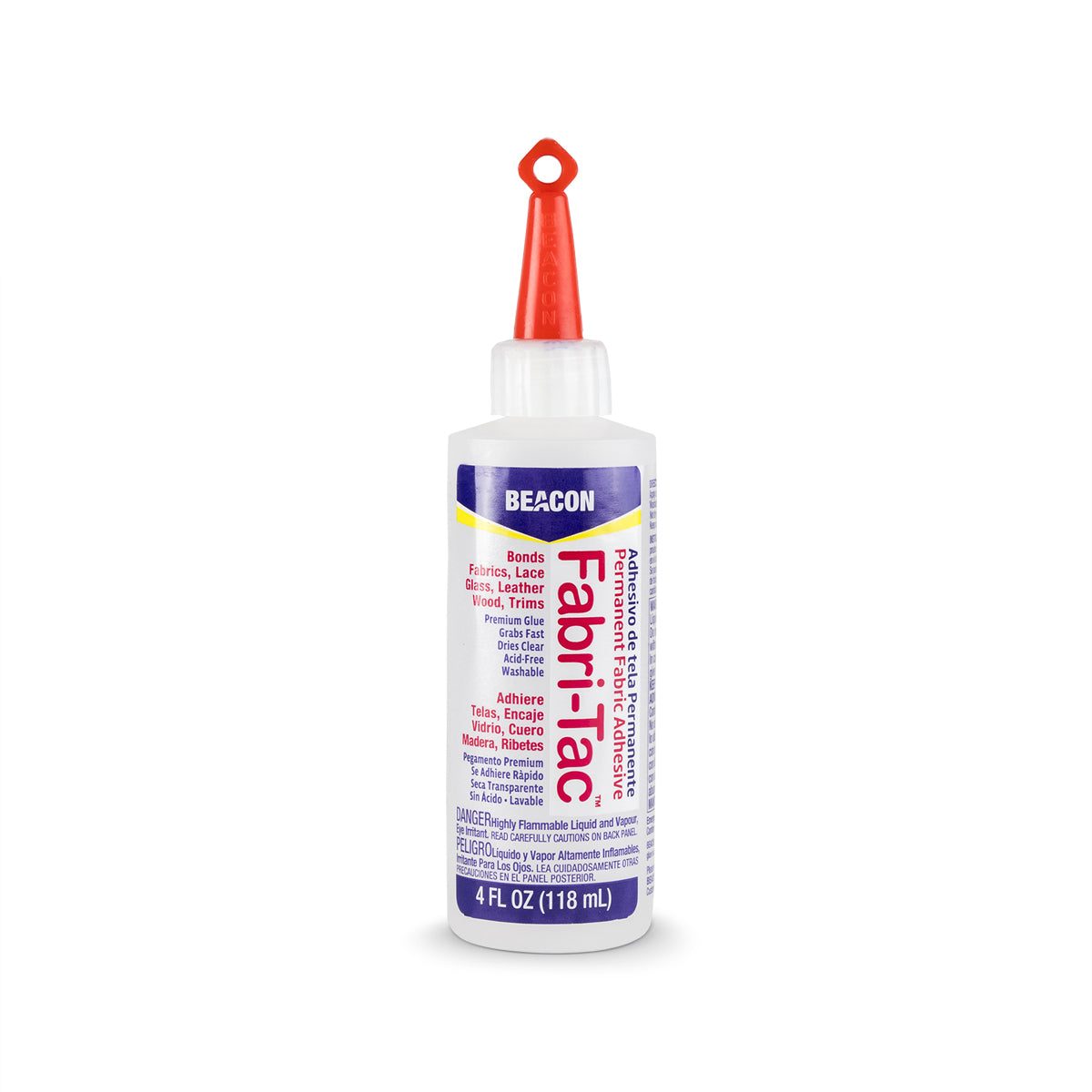 Beacon Fabri-Tac Permanent Fabric Adhesive 4oz