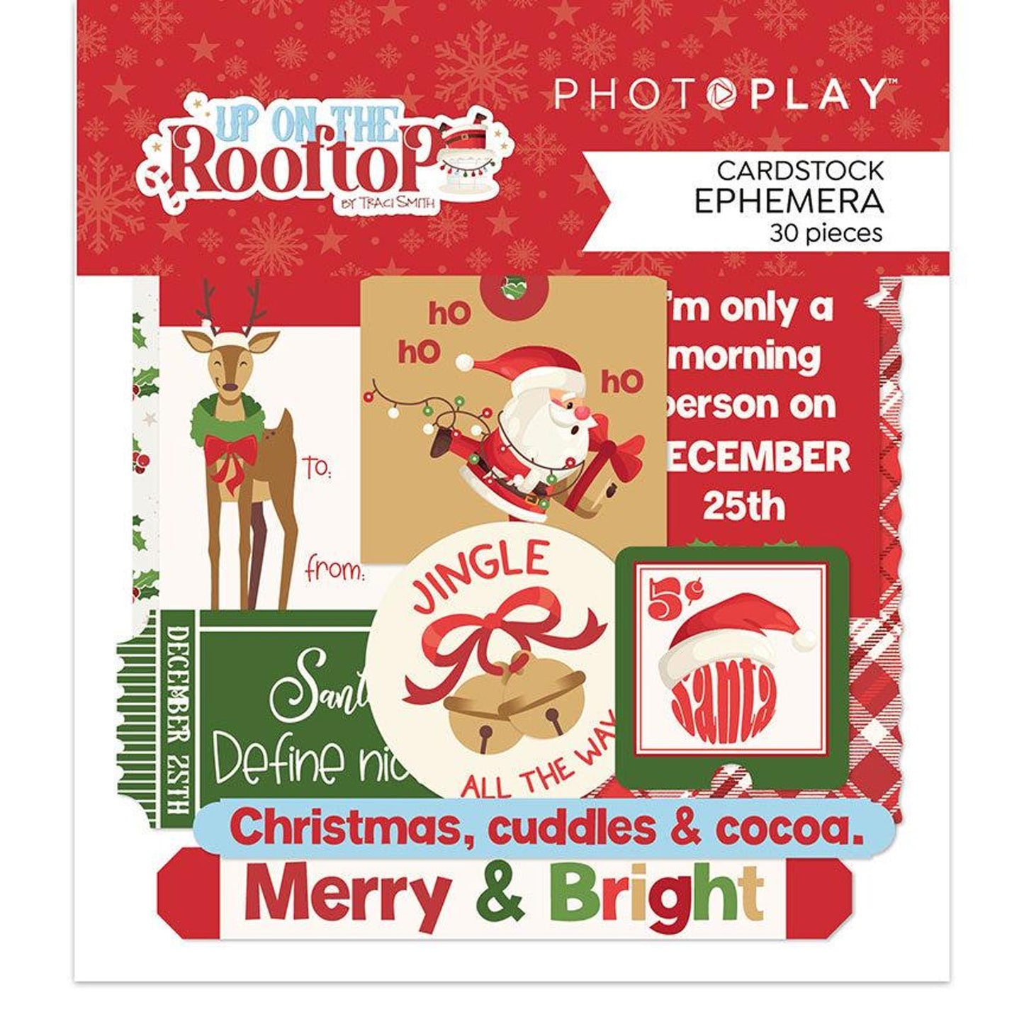 PhotoPlay Up on the Rooftop Cardstock Ephemera