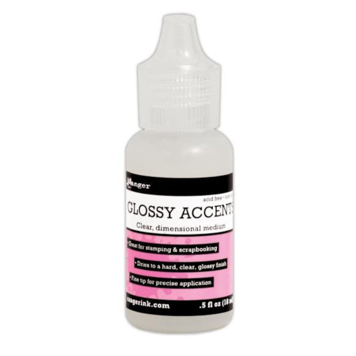 Ranger Ink Glossy Accents Clear .5 oz