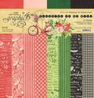 Graphic 45 Sunshine On My Mind 12X12 Patterns & Solids Pack