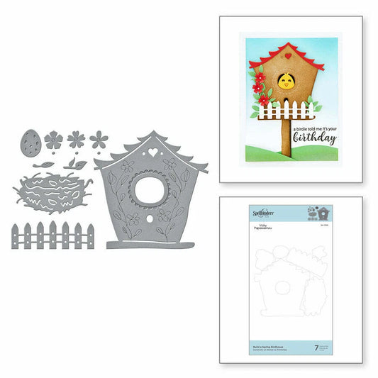 Spellbinders Build A Spring Bird House Die Cuts S41105
