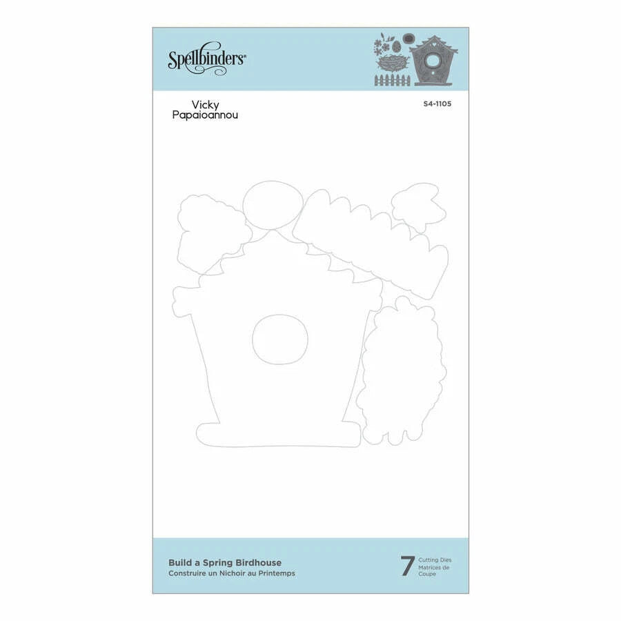 Spellbinders Build A Spring Bird House Die Cuts S41105