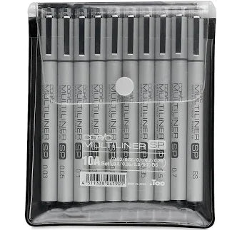 Copic Multiliner SP 10 pc Set