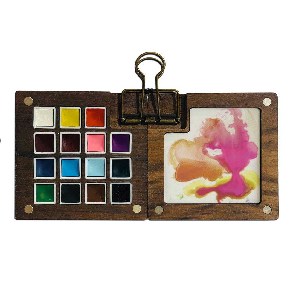 Stamperia Mini Watercolor Paint Set  15 paints