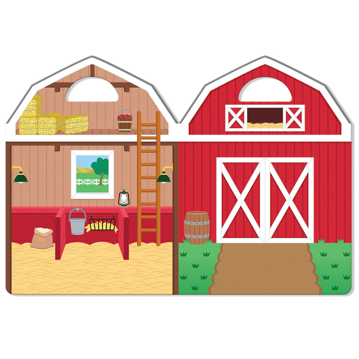 Melissa & Doug Puffy Stickers - On The Farm